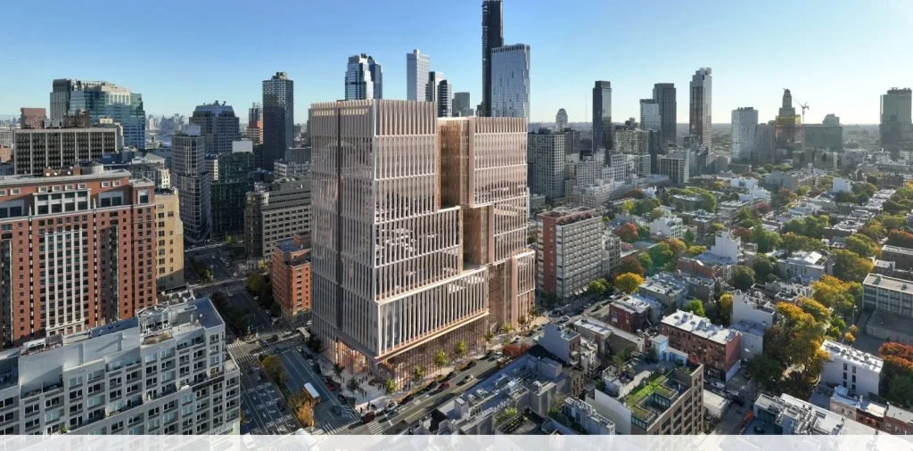 NYC Borough-Based Jails building facade detail